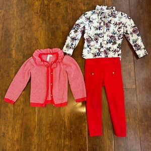 Beautiful Janie and Jack set